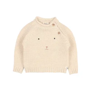 6401-NB TEDDY JUMPER-Ecru