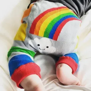 Ziggle - Rainbow Leggings - 0-6 months