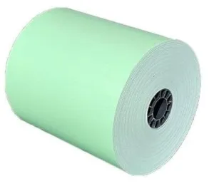 3 1/8" x 230' Green Thermal Paper (50 rolls/case) - BPA Free