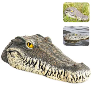 Alligator Pool Float Prank Stuff (13 X 6 X 3 Inches) - Decor For Goose, Predator, Heron