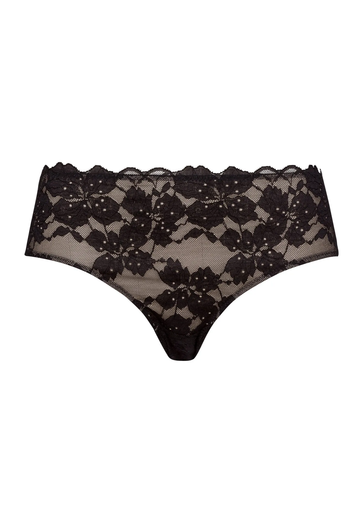 Anais Lace Hi-Cut Brief | Black Beauty 70906-2199