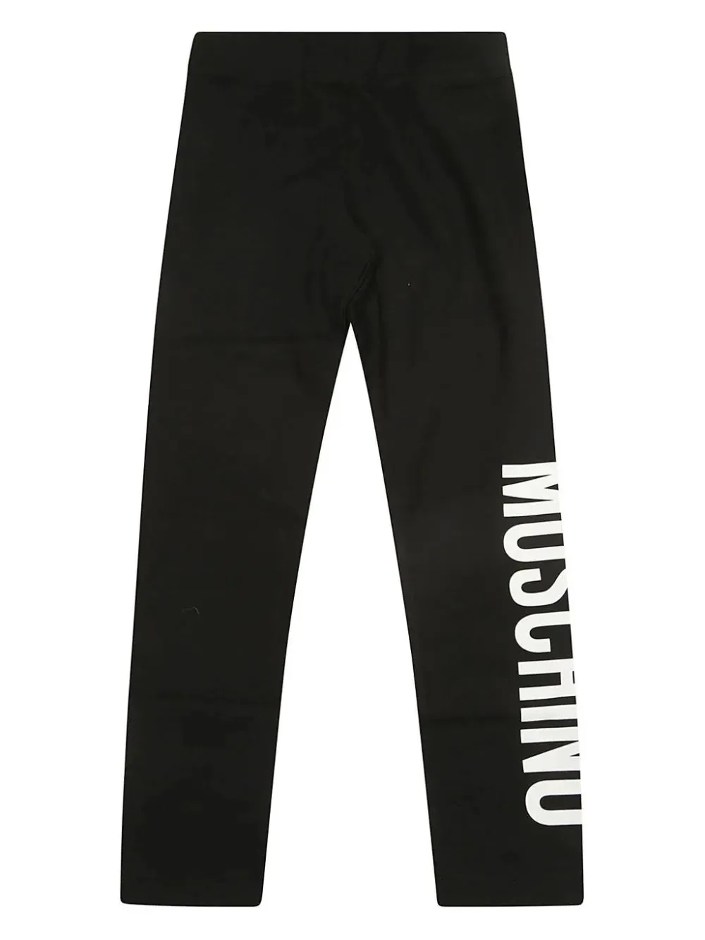 Black Text Logo Leggings