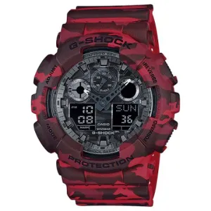 CASIO G-Shock Resin Band 200-meter water resistance #GA-100CM-4AER