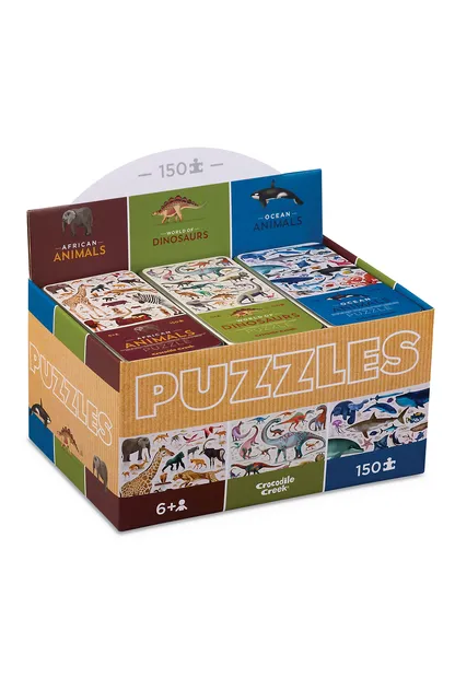 Crocodile Creek 150pc Tin Puzzle