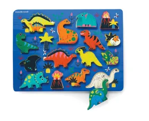 Crocodile Creek 16 Piece Wood Puzzle - Dinosaur