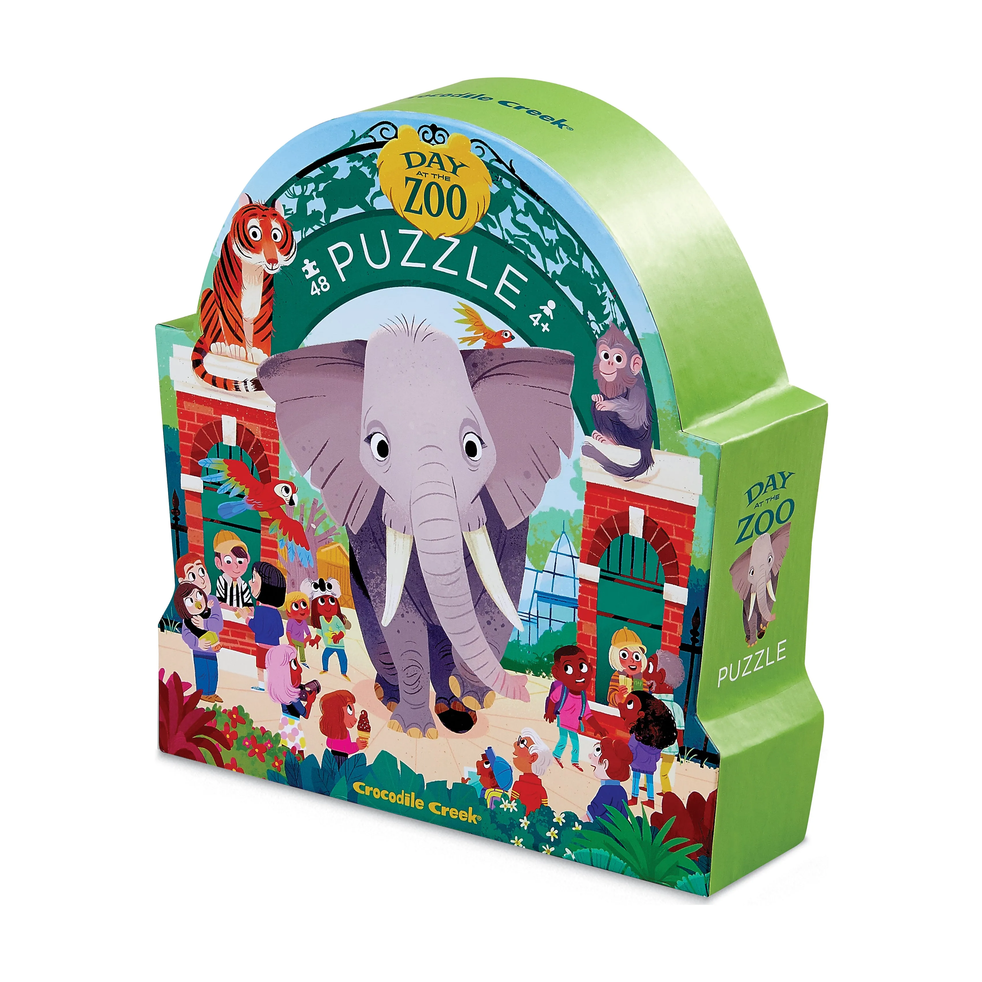 Day at the Zoo Puzzle: 48 Pcs