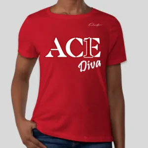 Delta Diva Line Number Ace Club T-Shirt