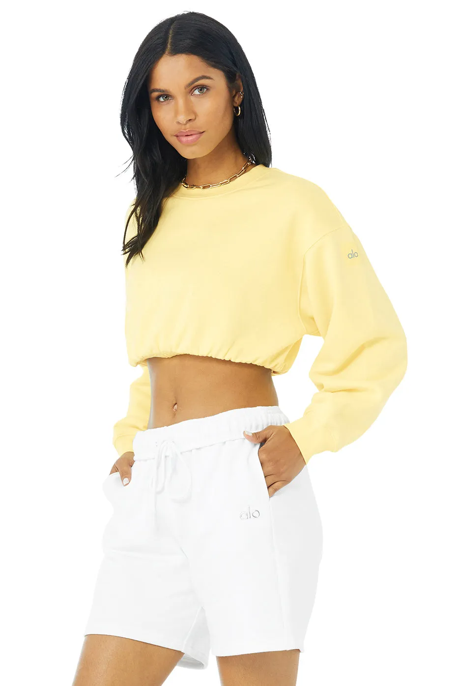 Devotion Crew Neck Pullover - Buttercup