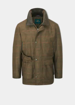 Didsmere Men's Technical Tweed Coat In Oak - Regular Fit