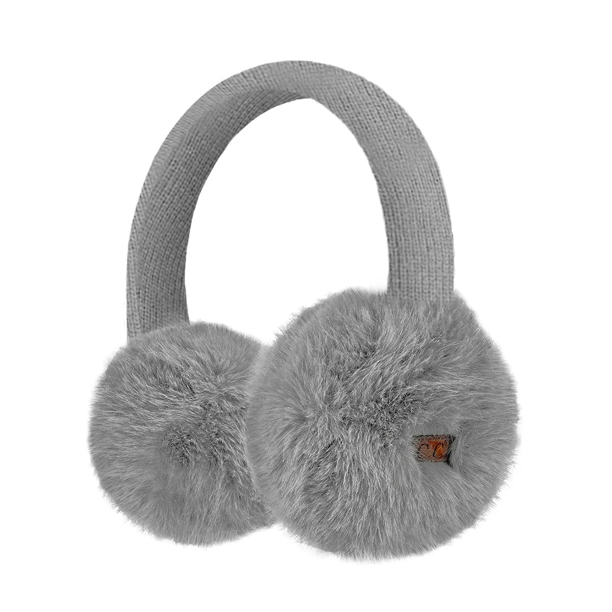 EMS0155 Faux Mink Fur Knitted Earmuffs