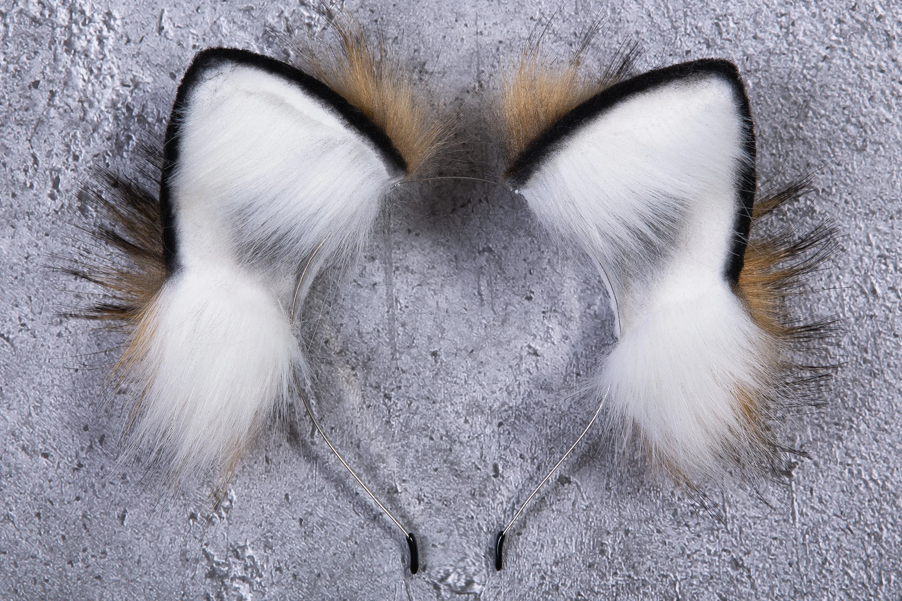 faux fur fox ear headband wolf ear kitten ear faux cat ear neko ear petplay animal ear kitten play ear anime cosplay ear kittenplay ear ddlg