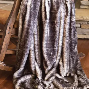 Fox Faux Fur Throw