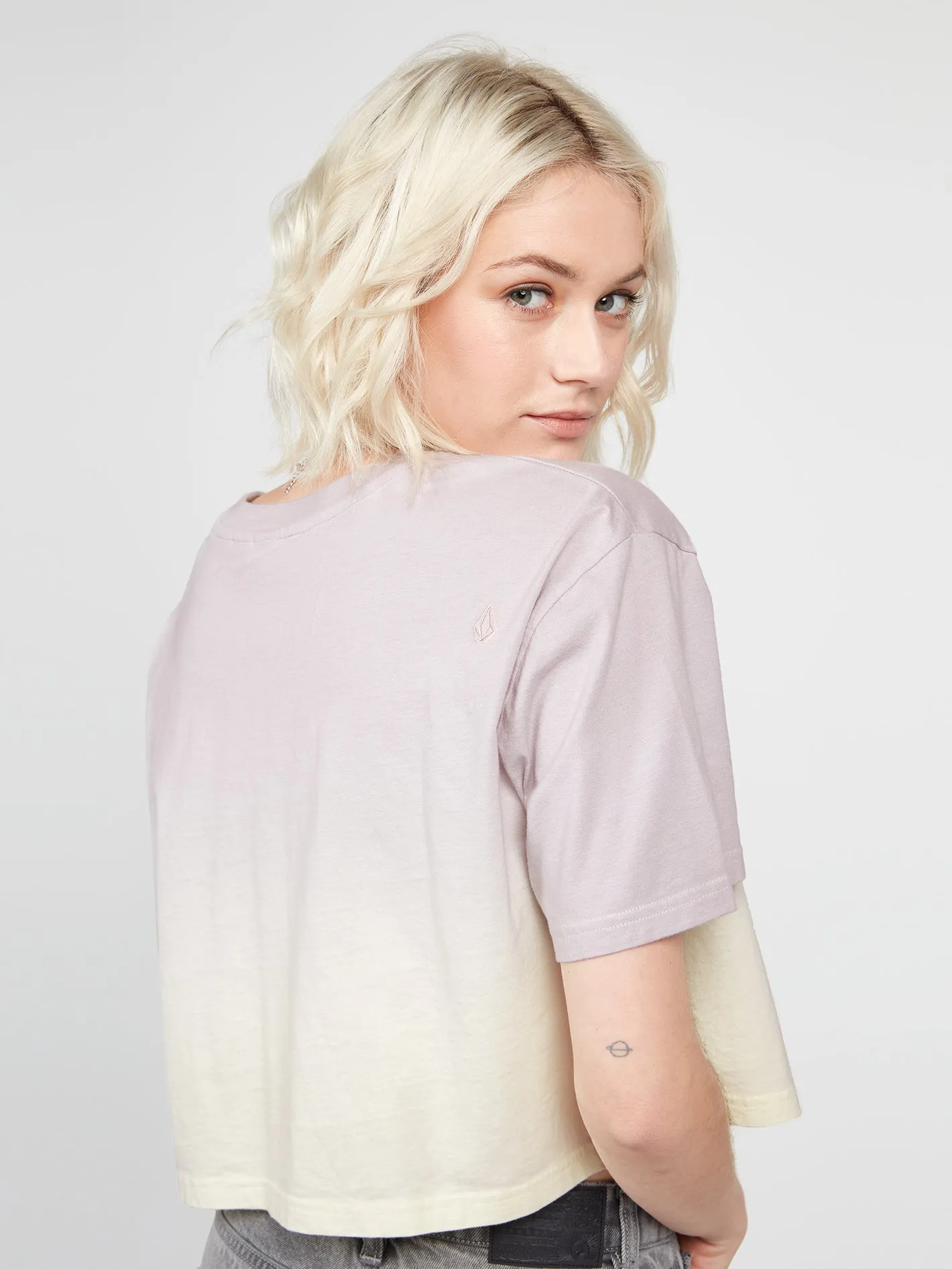 Galactic Stone Short Sleeve Shirt - Lavender