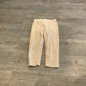 Comfortable Cotton Floral Print Leggings from Gap, Size 4T