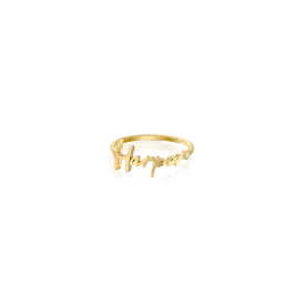 Harper Signature Ring - 18K Gold Vermeil