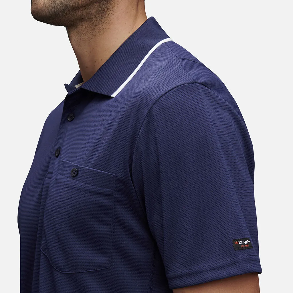 King Gee Workcool Hyperfreeze Short Sleeve Polo Shirt (K54209)