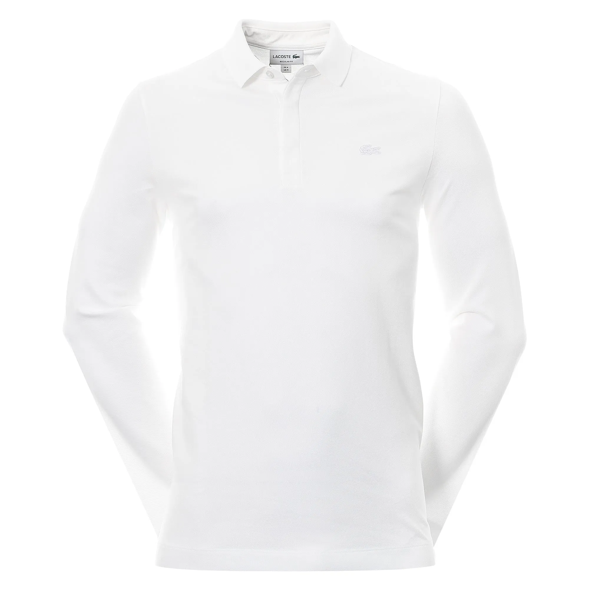 Lacoste Paris Long Sleeve Pique Polo Shirt