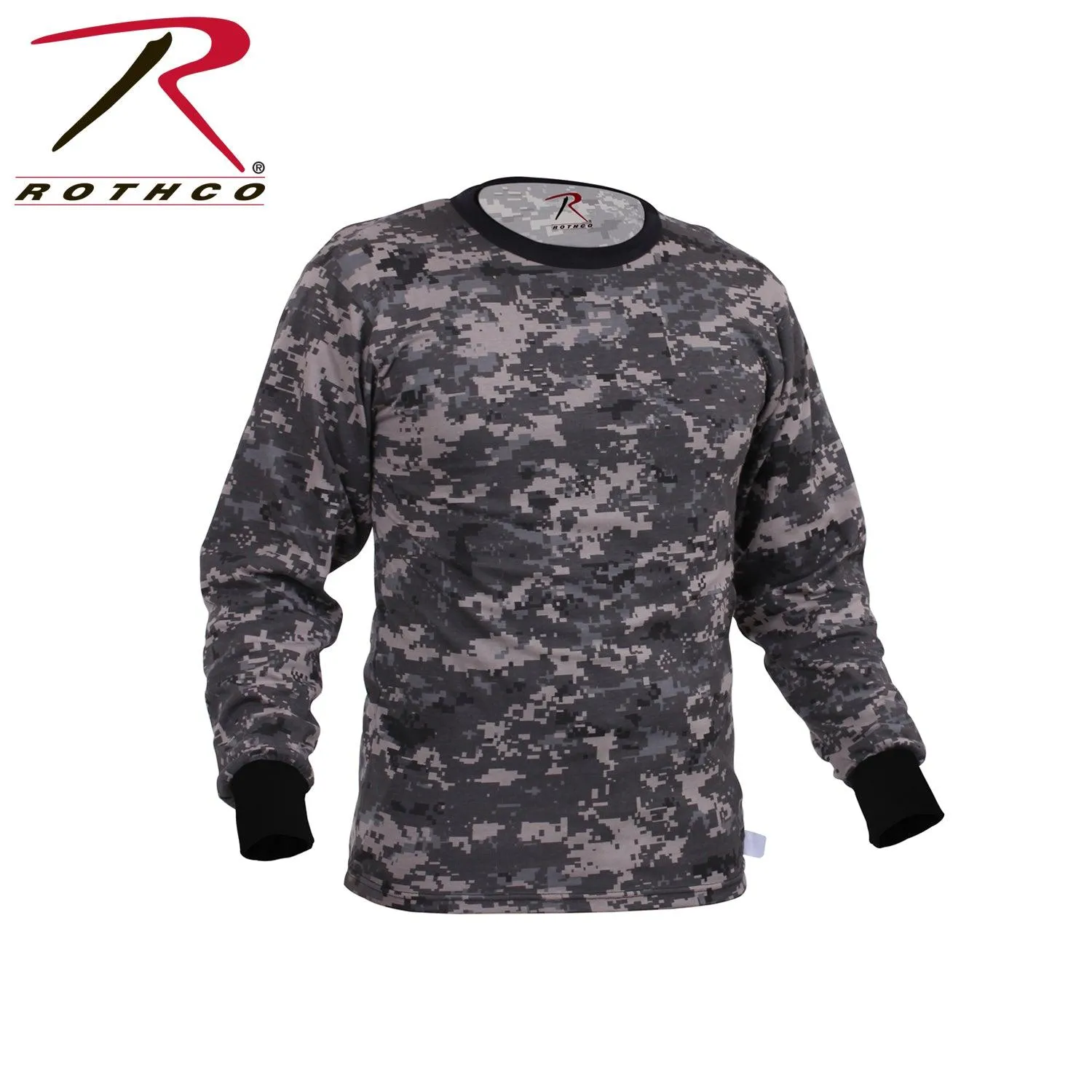 Long Sleeve Digital Camo T-Shirt