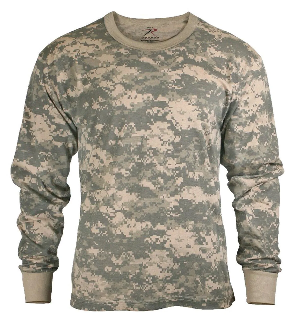 Long Sleeve Digital Camo T-Shirt