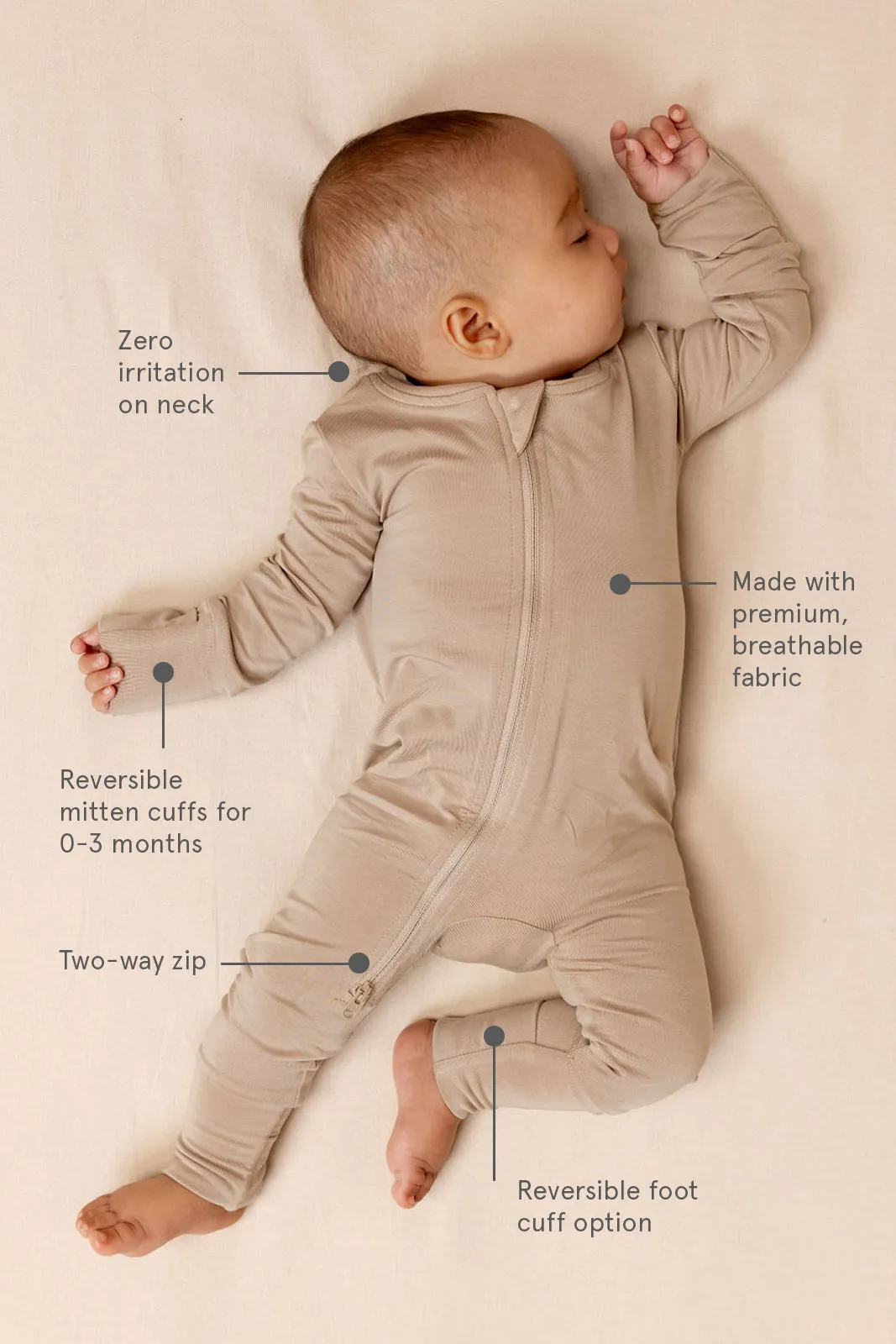 Loxia - CloudBlend™ Footless Pajamas