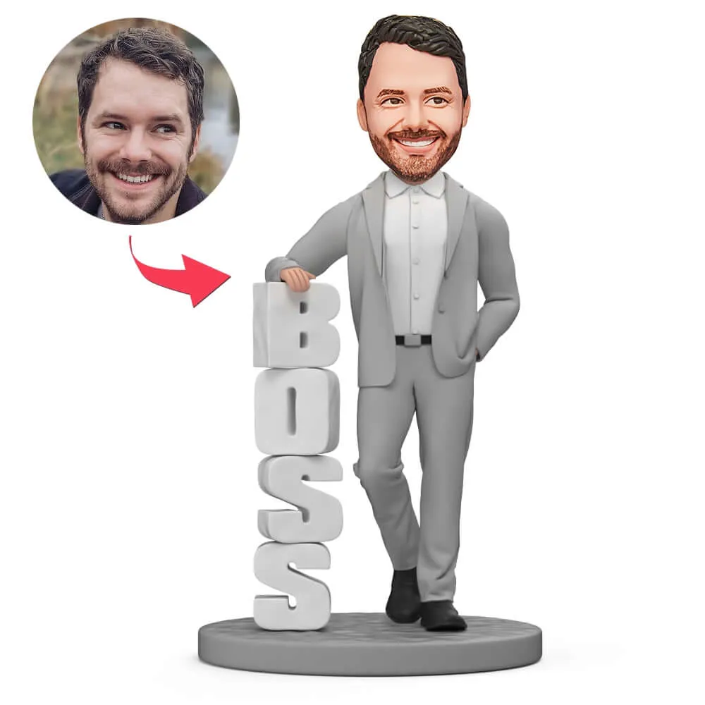 Male Boss's Day Gift Custom Bobblehead