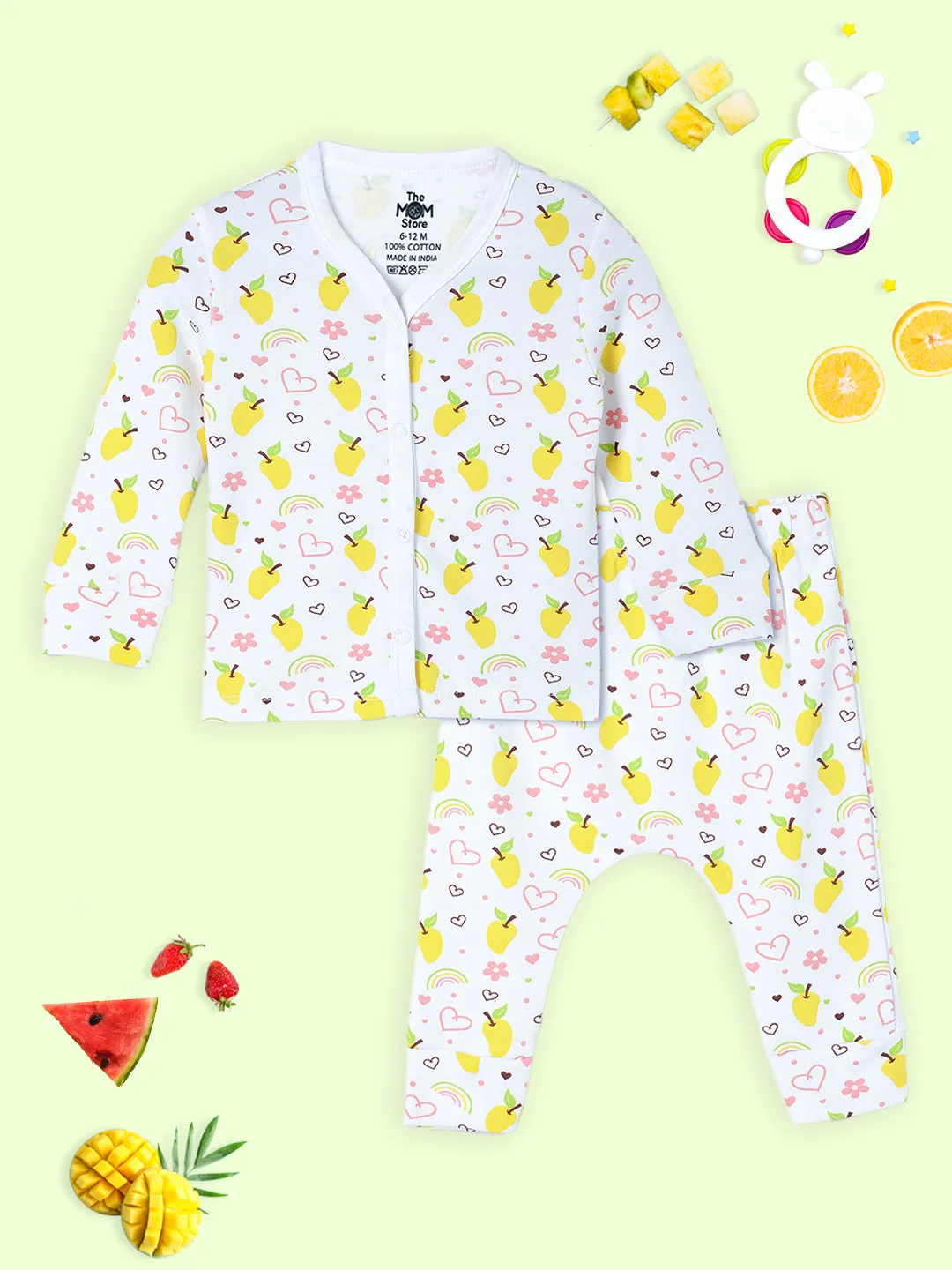 Mango-Mia Newborn and Infant Pajama Set