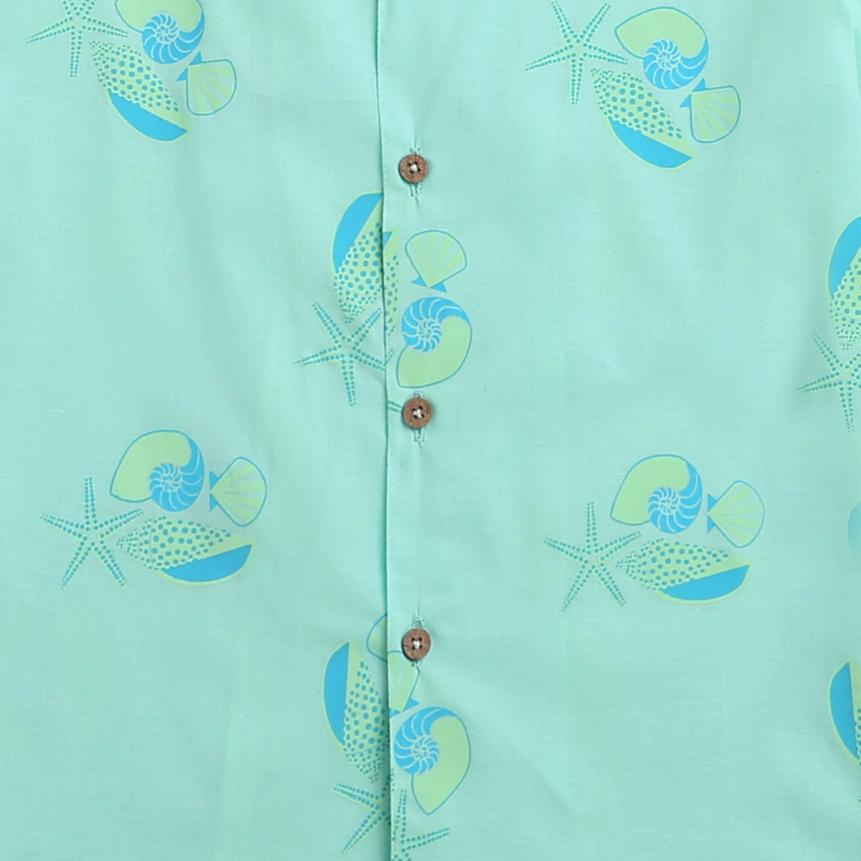 OLIVE THE SEASHELLS - COTTON SHIRT