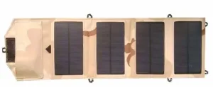 Portable solar panel charger