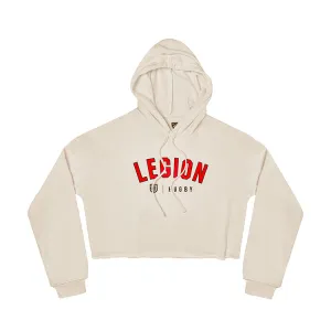 SD Legion Essential Women's Cropped Heather Dust Hoodie