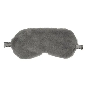 Skye Faux Fur Eye Mask, Storm Grey