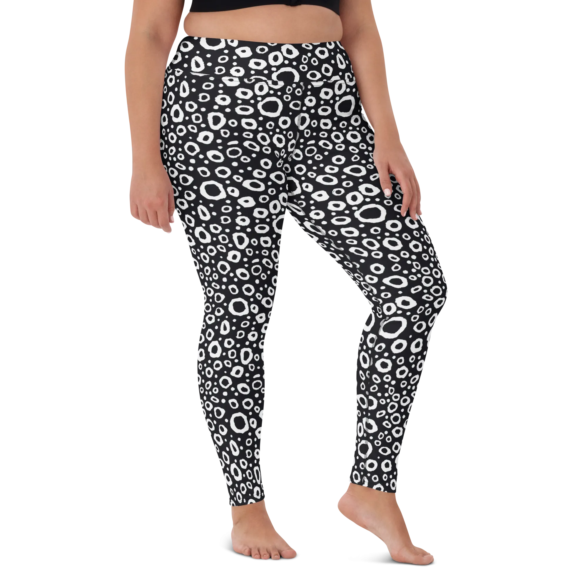 Spotted Eagle Ray Leggings - High Waist