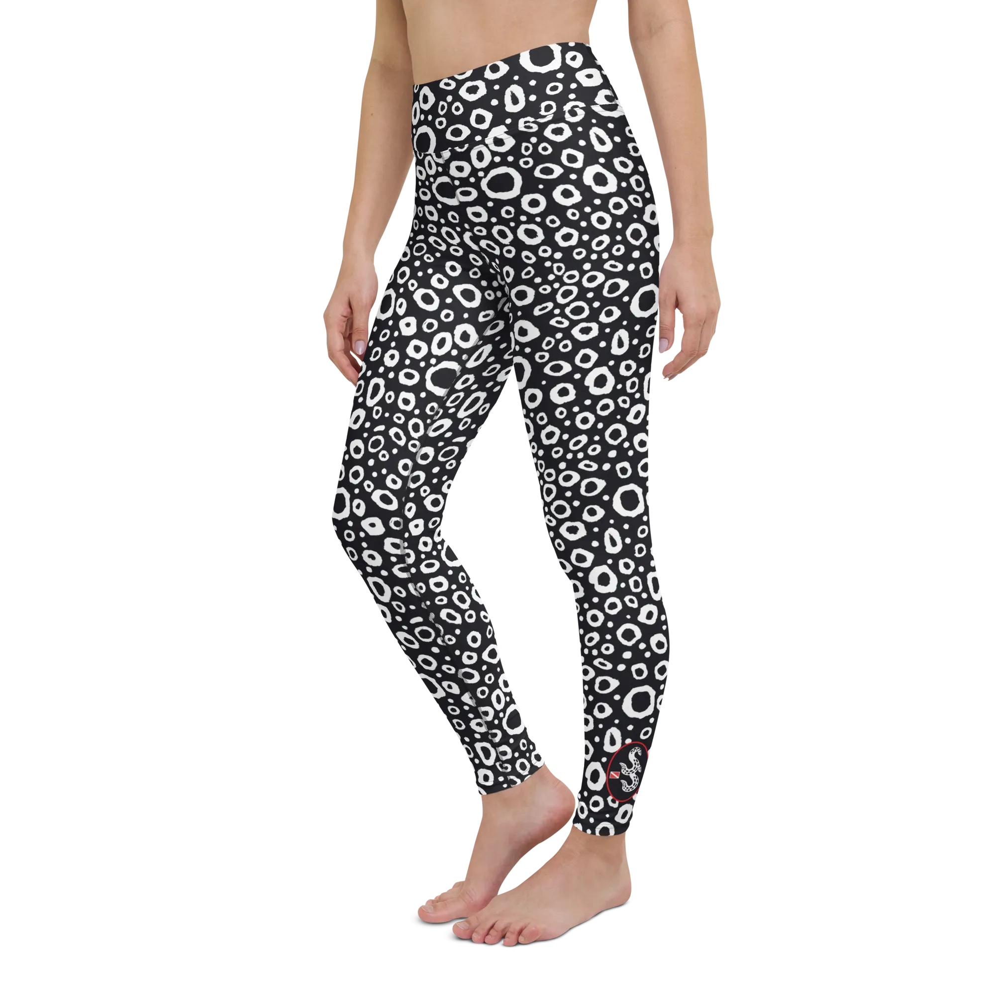 Spotted Eagle Ray Leggings - High Waist