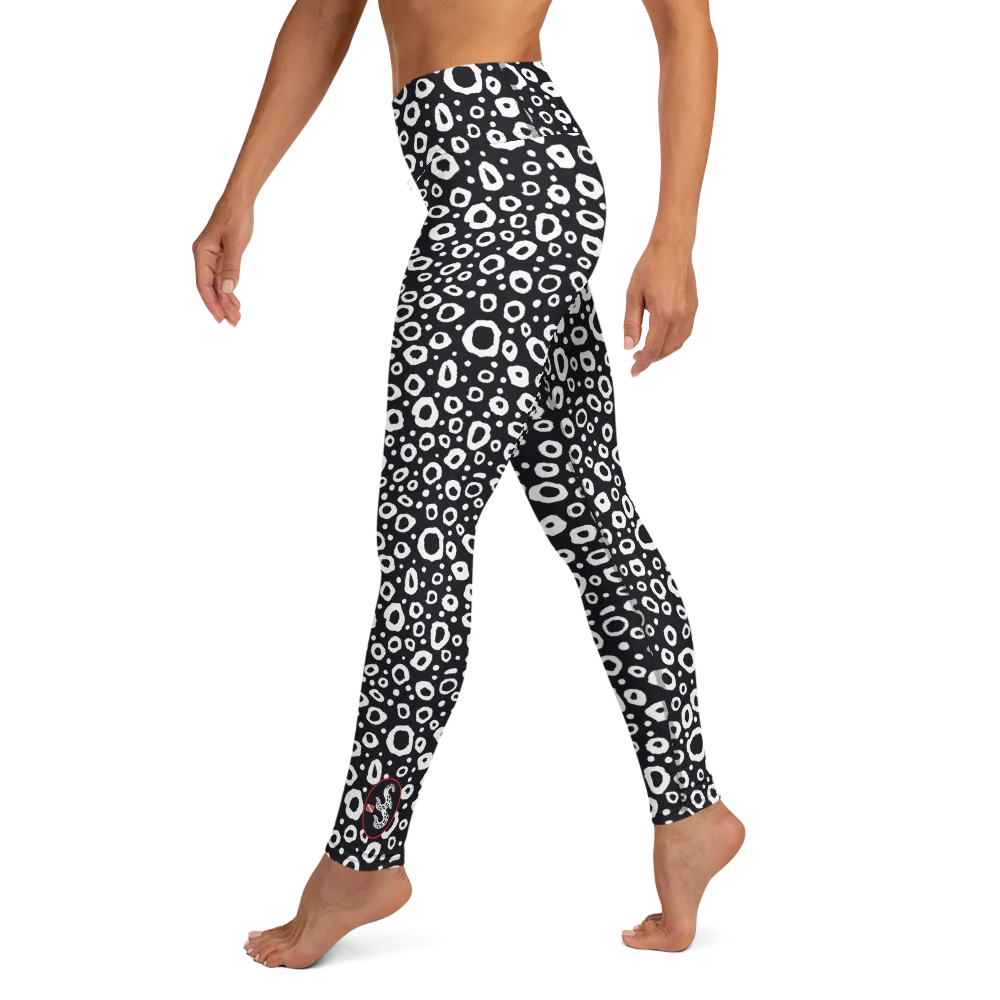 Spotted Eagle Ray Leggings - High Waist