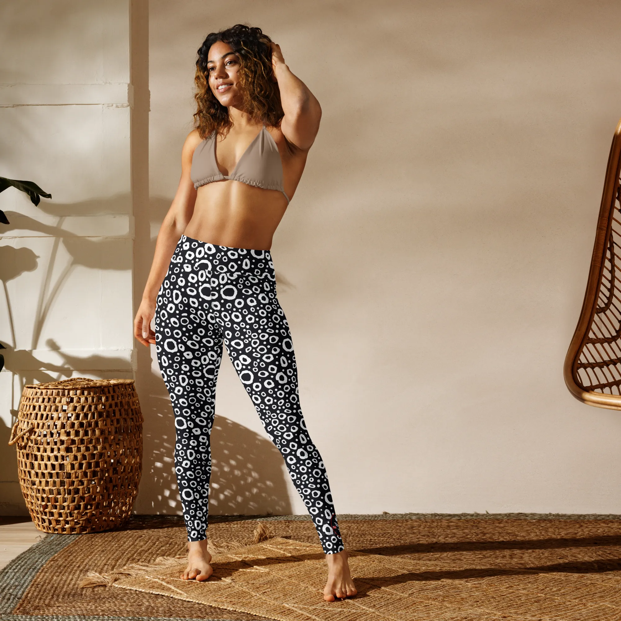 Spotted Eagle Ray Leggings - High Waist