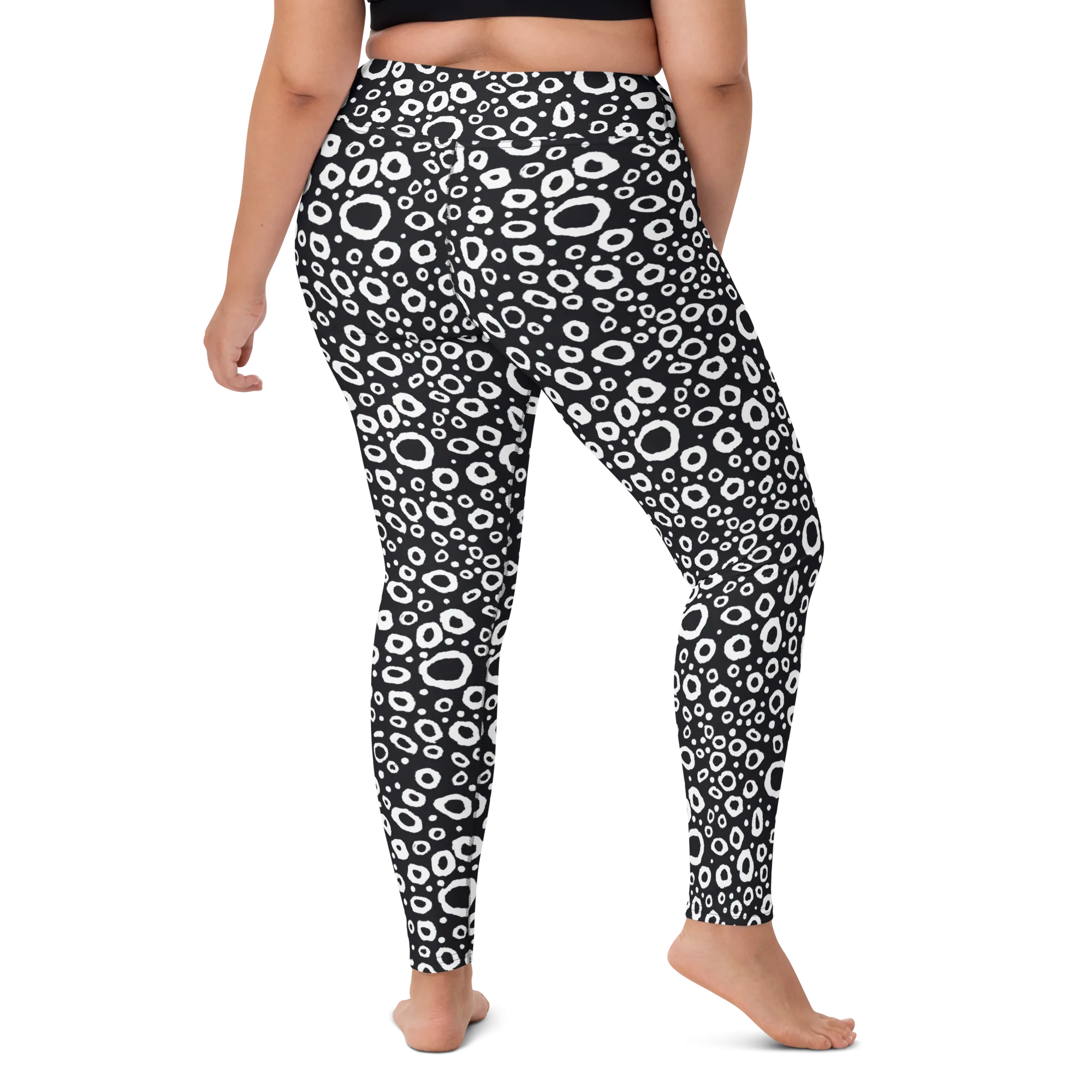 Spotted Eagle Ray Leggings - High Waist