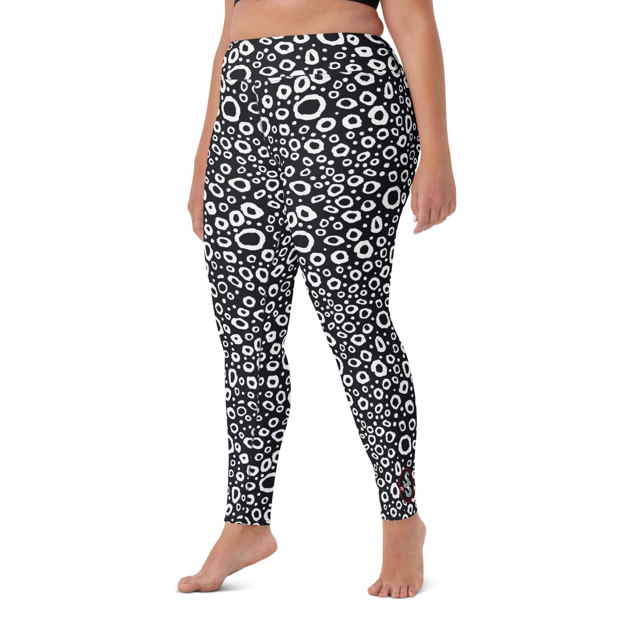 Spotted Eagle Ray Leggings - High Waist