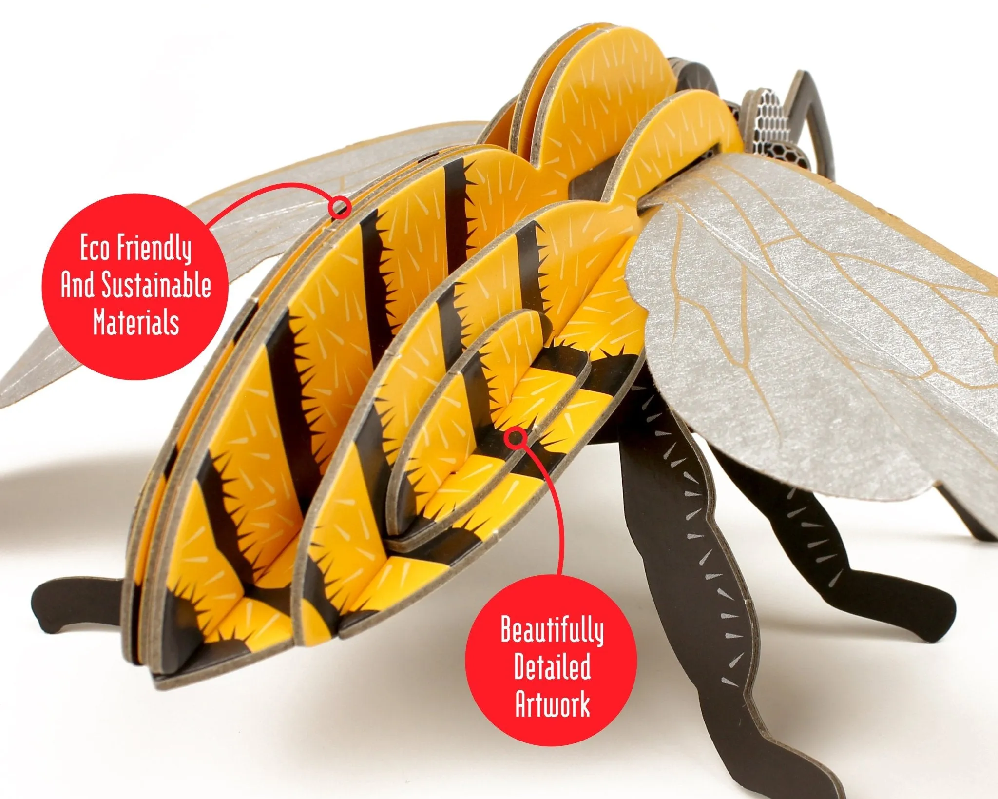 STEM Build - Honey Bee with Moving Mechanisms