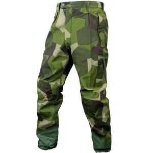 Swedish Military M90 Camouflage Tactical Field Pants - Durable, Lightweight Outdoor Gear