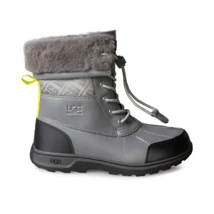 UGG Butte II CWR Metal UGG Print Boots - Youth